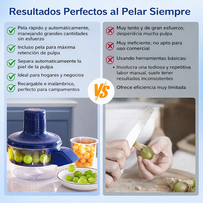 Peladora de comida automatico