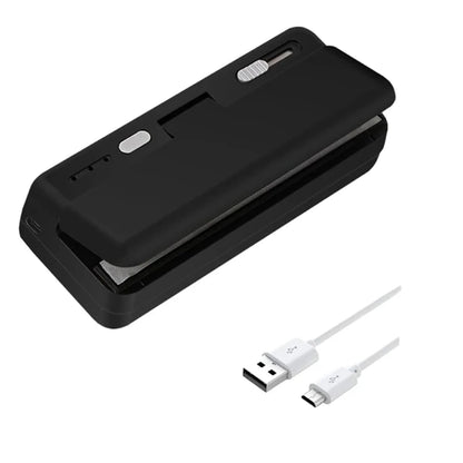 Sellador portátil bolsas recargable USB